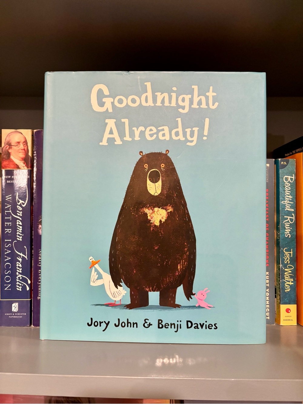 Goodnight Already! Picture Book by Jory John & Benji Davies